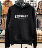 Essential Hoodie - Black - Image 2